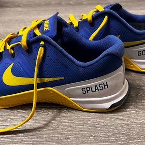 Custom golden state warriors Nike metcons women’s size 9 men’s size 7.5